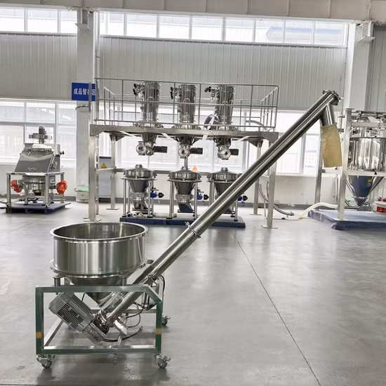 Convoyeur à vis d'alimentation à trémie professionnelle Yongqing